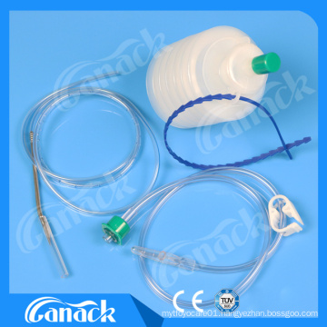 Hollow PVC Closed Wound Drainage System with Ce ISO